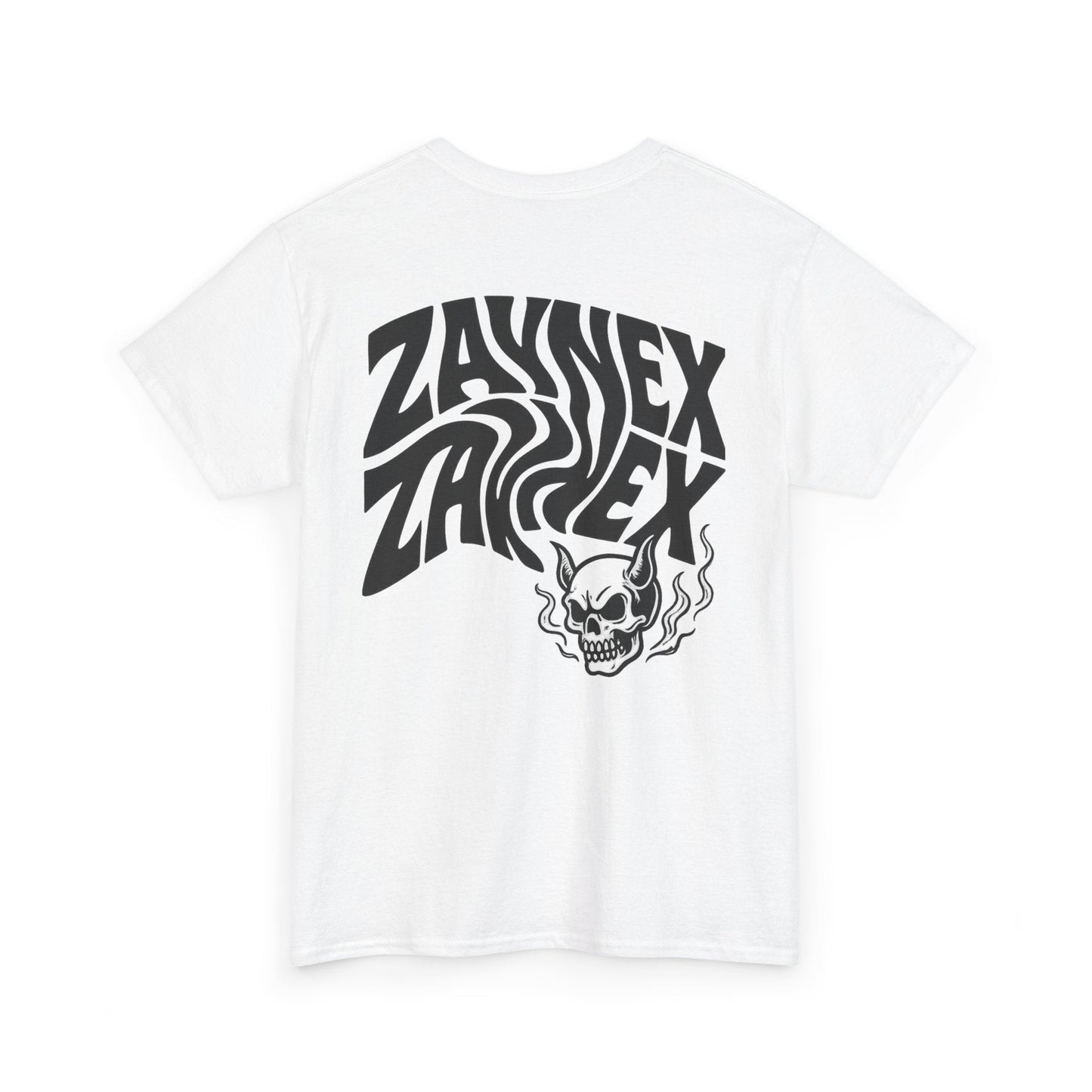 Camiseta ZAYNEX Demoncore — Streetwear Infernal | Moda Urbana Oscura - Zaynex