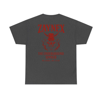 Camiseta The Underground Sinner — No Gods, No Fear | ZAYNEX Streetwear - Zaynex
