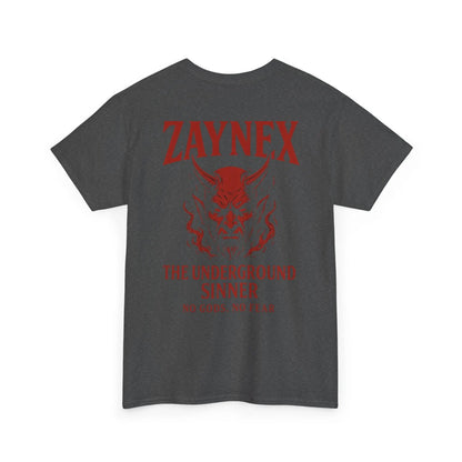 Camiseta The Underground Sinner — No Gods, No Fear | ZAYNEX Streetwear - Zaynex