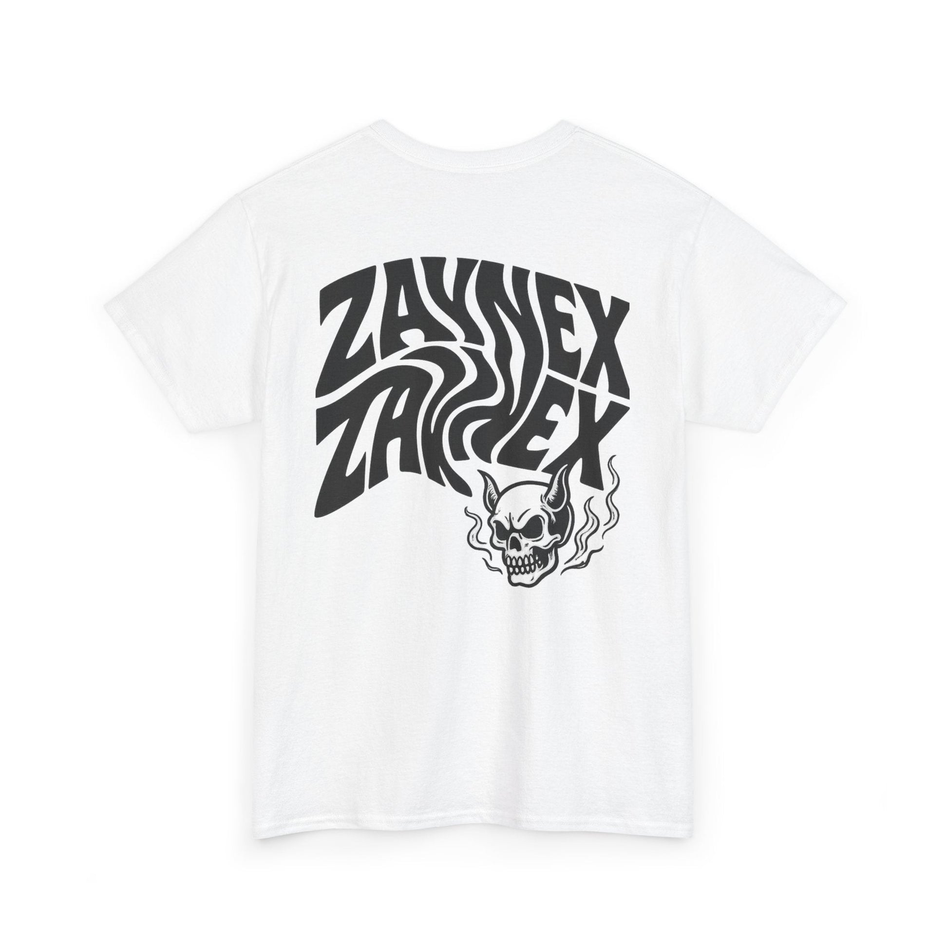 Camiseta ZAYNEX Demoncore — Streetwear Infernal | Moda Urbana Oscura - Zaynex