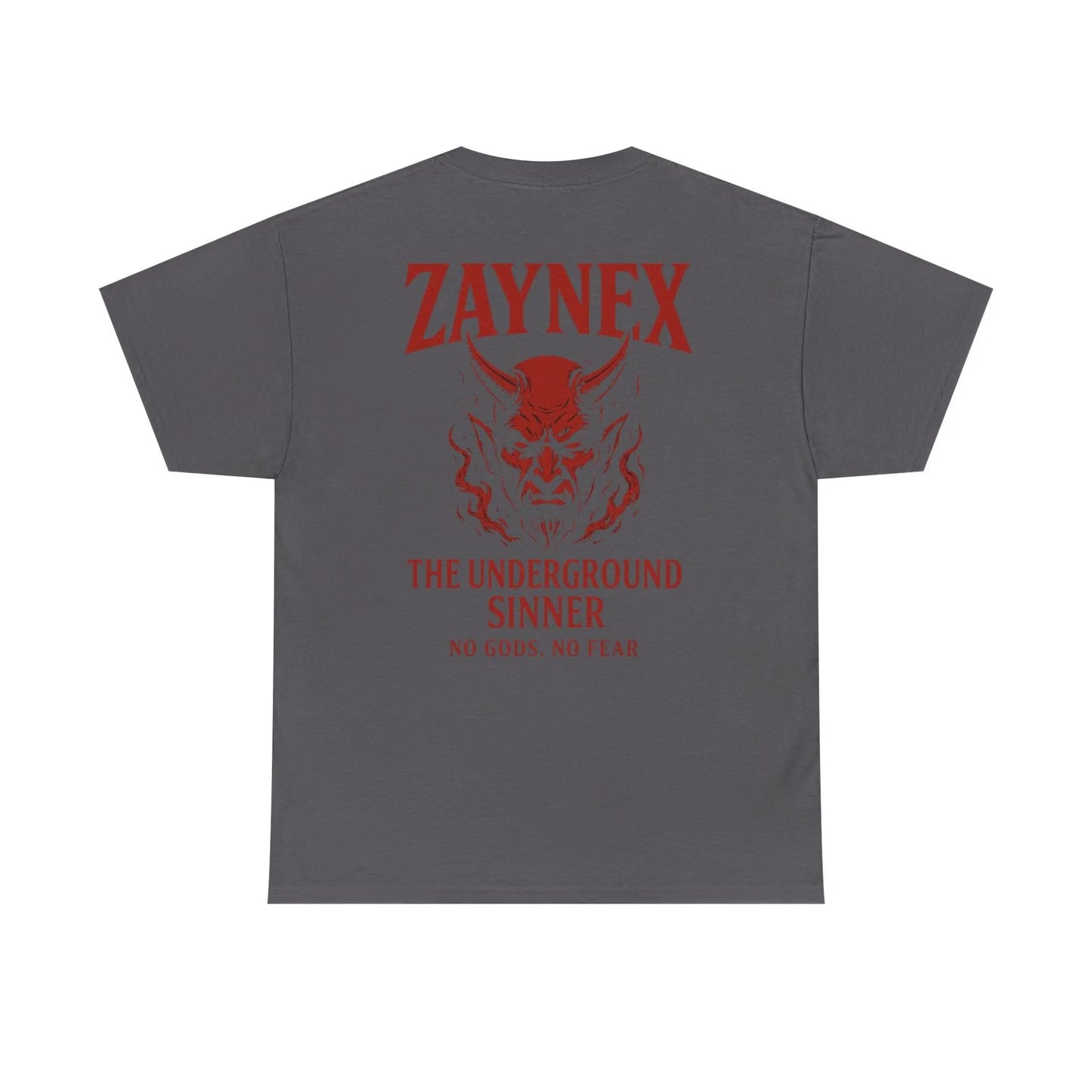 Camiseta The Underground Sinner — No Gods, No Fear | ZAYNEX Streetwear - Zaynex