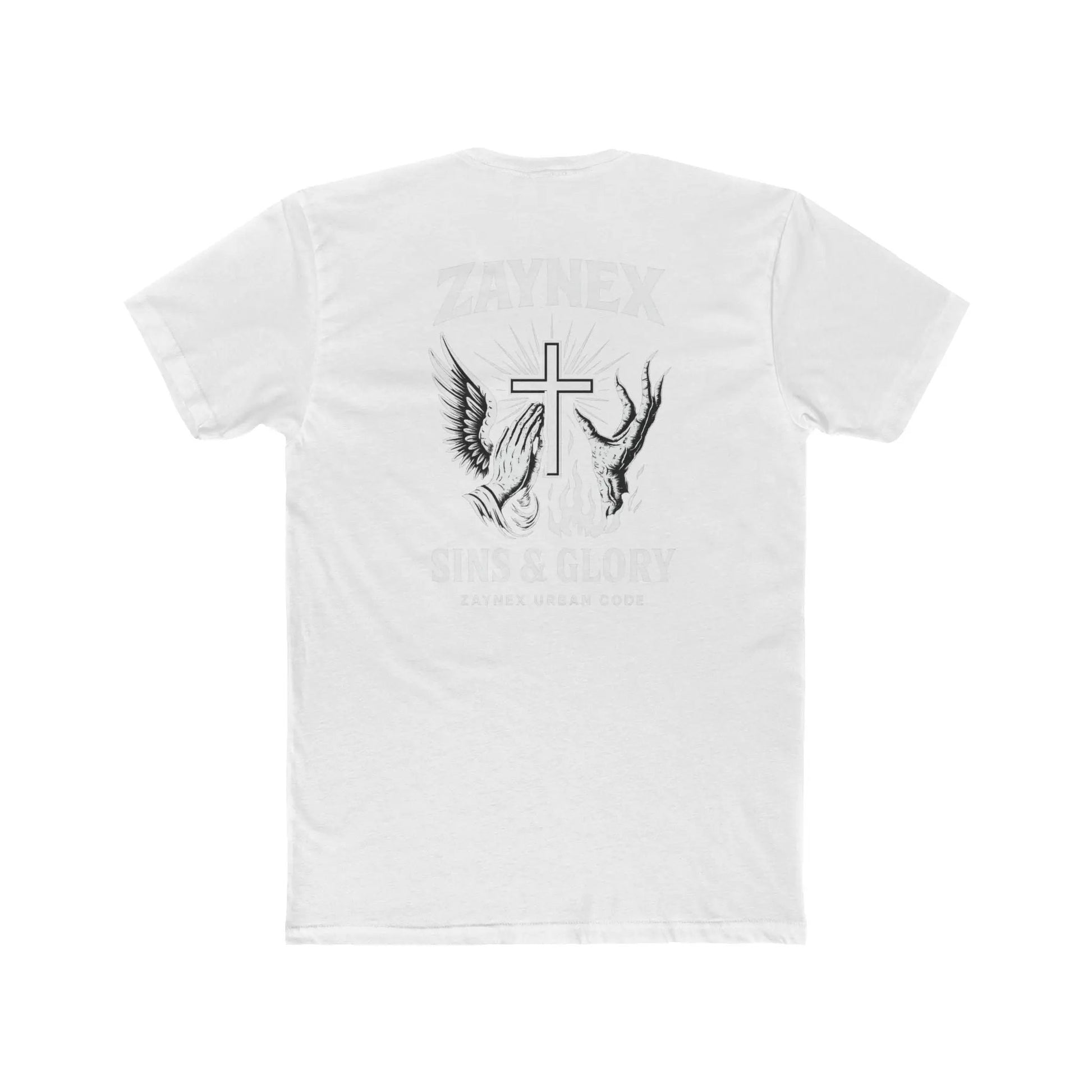 Camiseta Sins & Glory — ZAYNEX Urban Code | Streetwear Oversize - Zaynex
