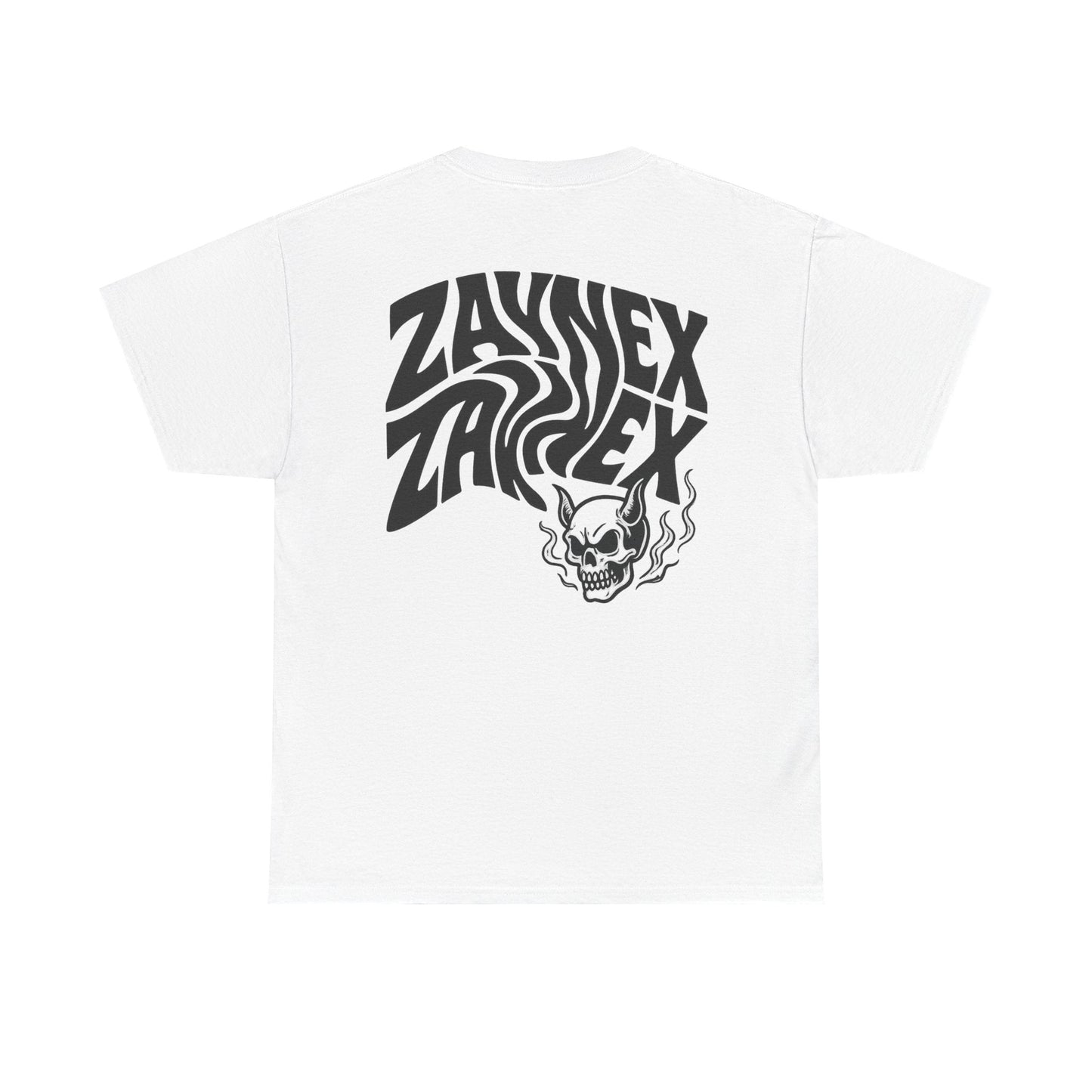Camiseta ZAYNEX Demoncore — Streetwear Infernal | Moda Urbana Oscura - Zaynex